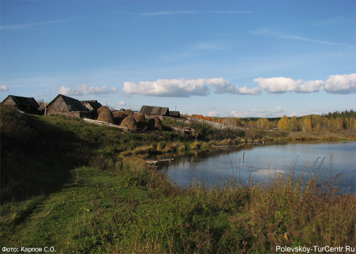 Лавровский пруд в посёлке Большая Лавровка. Фото Карпова С.О., сентябрь 2012 г.