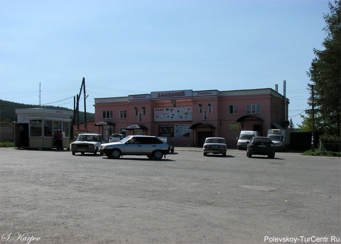 Универсам Афанасий в селе Курганово. Фото Карпова С.О., август 2012 г.