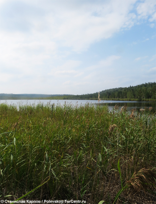 Верхнее озеро в окрестностях села Мраморского