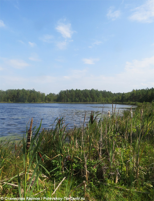 Верхнее озеро в окрестностях села Мраморского