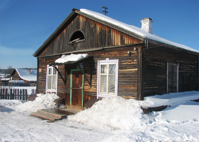 Ветеринарный пункт в селе Полдневая. Фото Карпов С.О., февраль, 2013 г.
