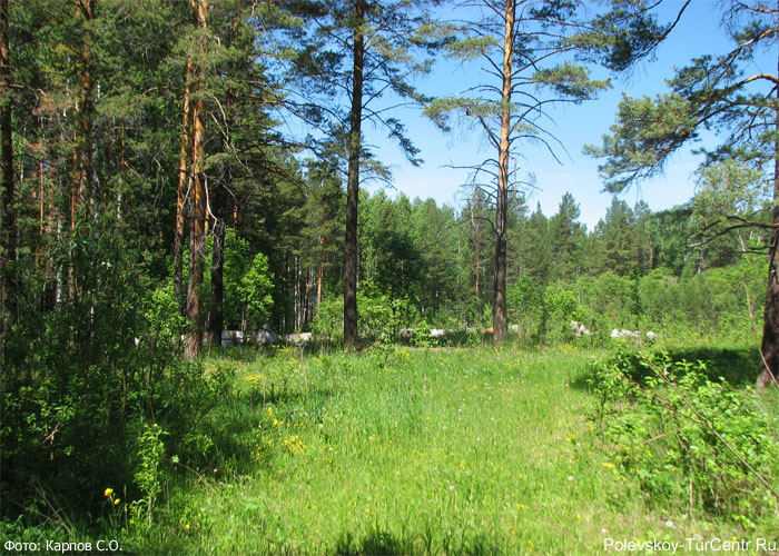 Заброшенный мраморный карьер в окрестностях села Полдневая. Фото Карпов С.О., июнь, 2013 г.