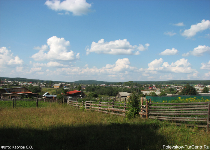 Сосновая горка в селе Полдневая. Фото Карпов С.О., август, 2013 г.