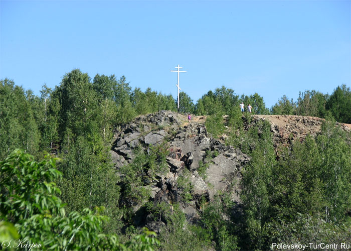 Вознесенский крест на Думной горе. Фото Карпова С.О., август 2012 г.