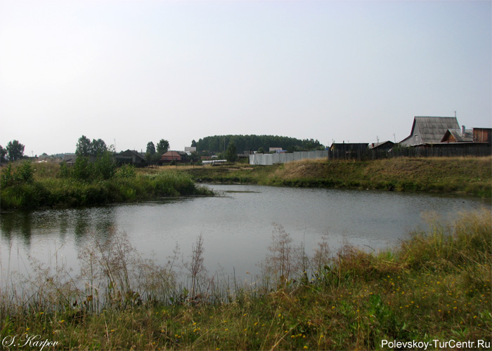 Пруд Ближняя яма в посёлке Зюзельский. Фото Карпова С.О., август 2012 г.