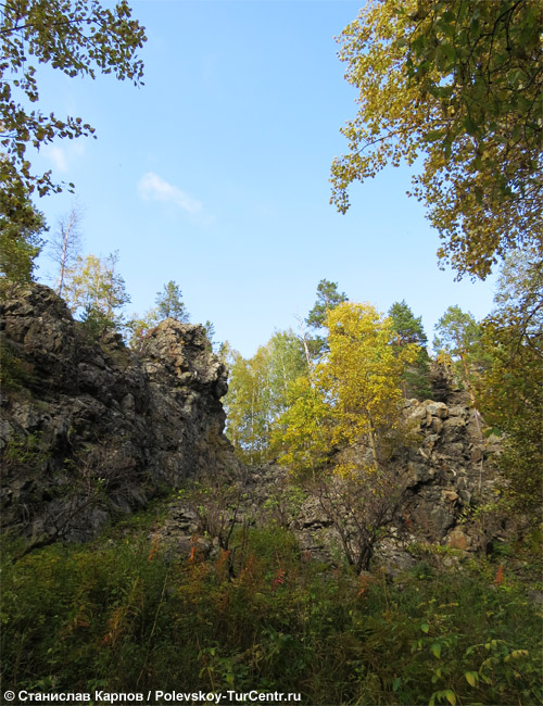 Гора Балабан в окрестностях посёлка Зюзельский. Фото Карпова С.О., 2014 г.