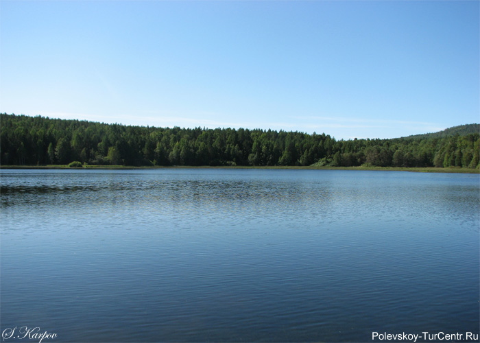 Верхне-Железянский (Питьевой) пруд в посёлке Зюзельский. Фото Карпова С.О., август 2012 г.
